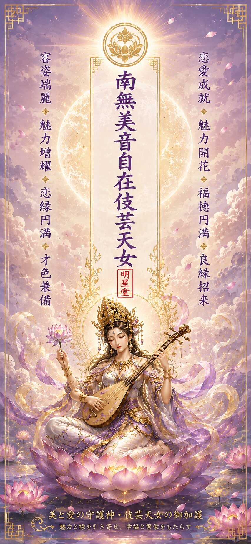 伎芸天 護符