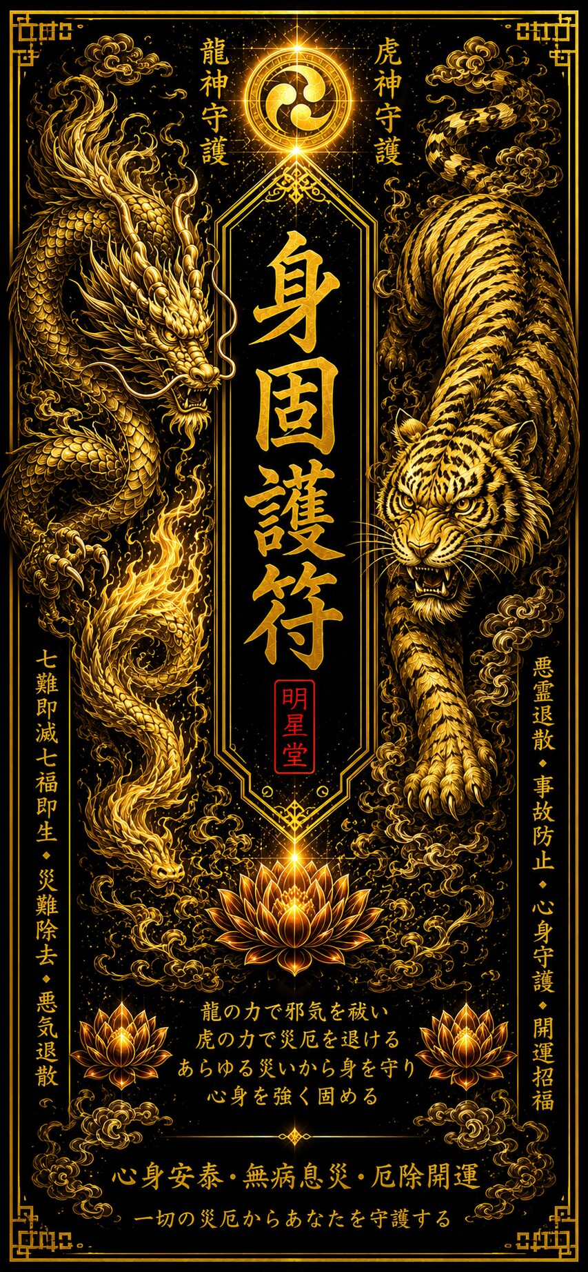 龍虎 護符