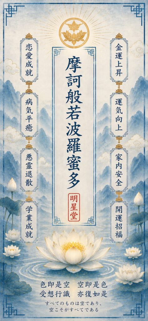 般若心経 護符